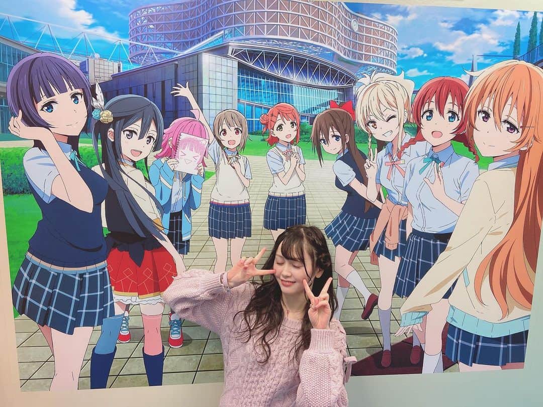 大川莉央のインスタグラム：「﻿ 全員大集合〜！﻿ 素敵な思い出すぎる🥺もうすでにお台場に行きたい🥺  #ラブライブ #虹ヶ咲学園スクールアイドル同好会」
