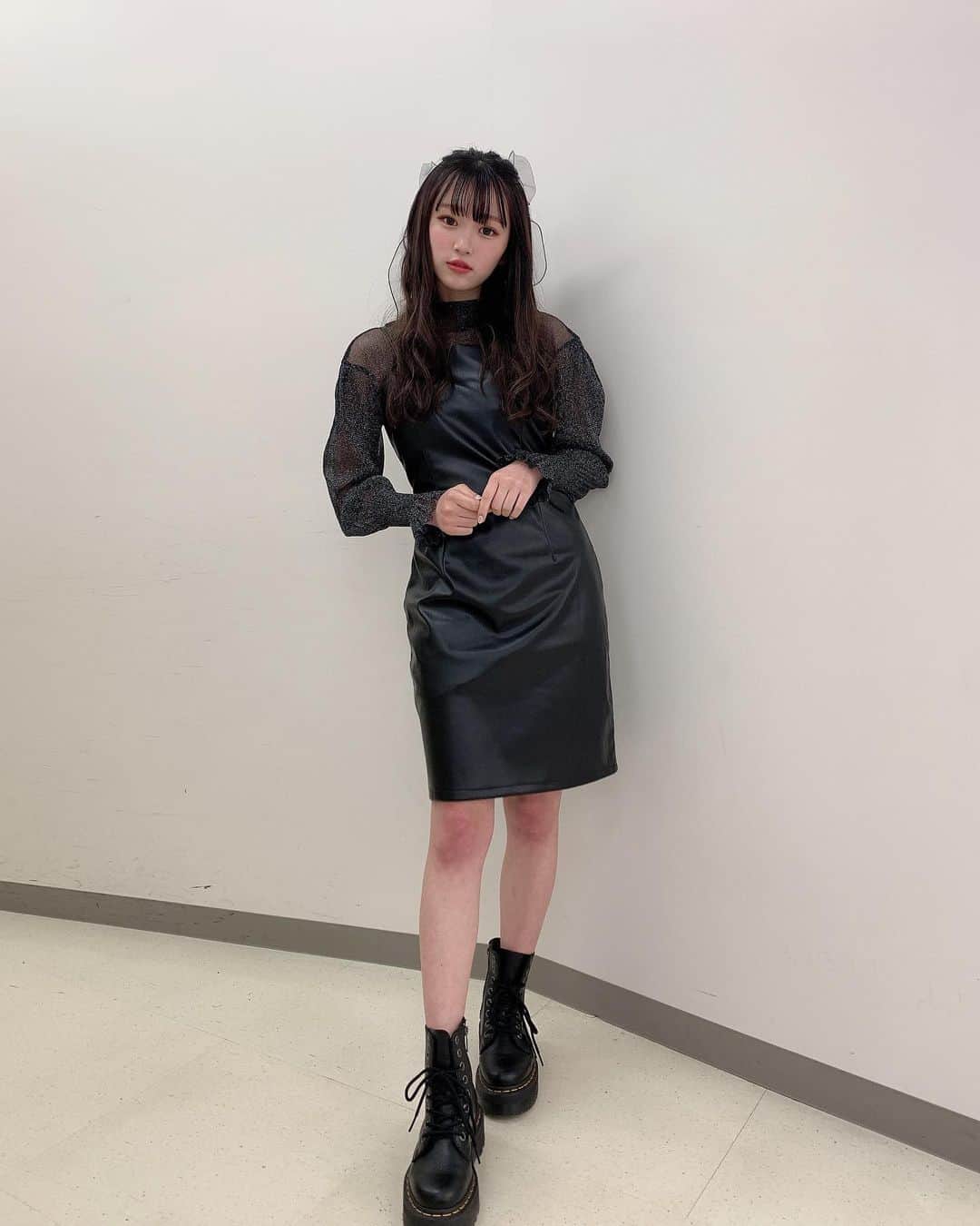 平野夢来（ゆぴぴ）のインスタグラム：「念願のお洋服が届きました、、、🌼 ・ ・ ・   #ゆぴぴこーで」