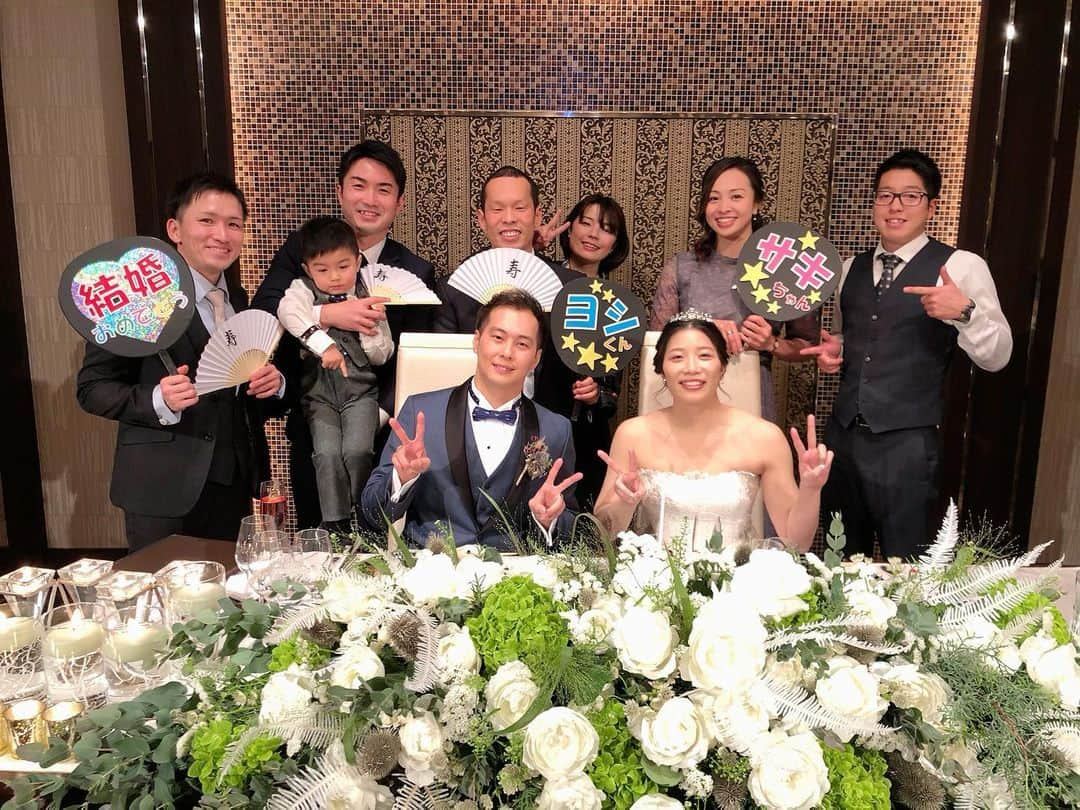 松田志保さんのインスタグラム写真 - (松田志保Instagram)「＊ 関野さん早姫さん 結婚おめでとう❤️❤️❤️」12月18日 14時28分 - 527shiho