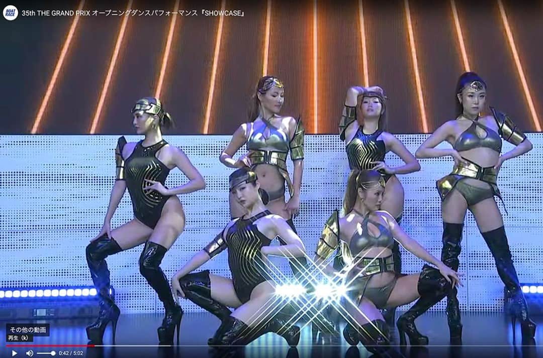 CYBERJAPAN Staffのインスタグラム：「ボートレース 『35th THE GRAND PRIX 』でのオープニングショーケース、5分版の動画が以下で公開されました。 @boat_race_pr   👇 https://youtu.be/tr-t8zKhAeM   @cjd_mika 振付 @watanabekanae @watanabekazue @cjkana @cjd_kozue @cjd_haruka  ライブ配信ではお届け出来なかった5分のショーケースなので、是非ご覧ください！  #CYBERJAPAN #サイバージャパン #ボートレース  #boatrace」