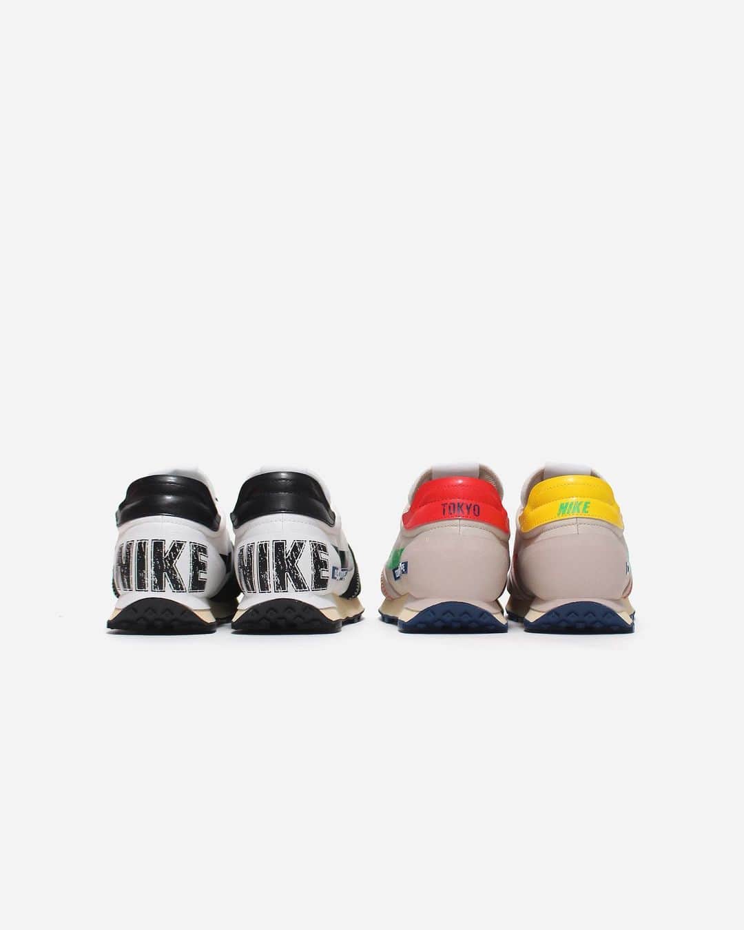 A+Sのインスタグラム：「in stock now  ■NIKE DYBREAK TYPE COLOR : SUMMIT WHITE, OATMEAL SIZE : 24.0cm - 29.0cm PRICE : ¥10,000 (+TAX)  70年代のスタイルを再構築。オリジナルのナイキ ランニングにワンランク上のディテールをプラスして、過去を解体し、新しい領域に踏み出そう。ナイキ 70’s タイプの軽やかなメッシュのアッパーと大きなステッチが、アーカイブから復活させたバウワーマンの初期の試作品に、大胆で斬新なエッセンスをプラスしています。  Rebuilding the style of the 70's. Original Nike Running Add a step up detail, dismantle the past and step into new territory. The Nike 70's light mesh upper and large stitching add a bold and innovative essence to Bowerman's early prototypes revived from the archive.  #a_and_s #NIKE #NIKEDYBREAK #NIKEDYBREAKTYPE」