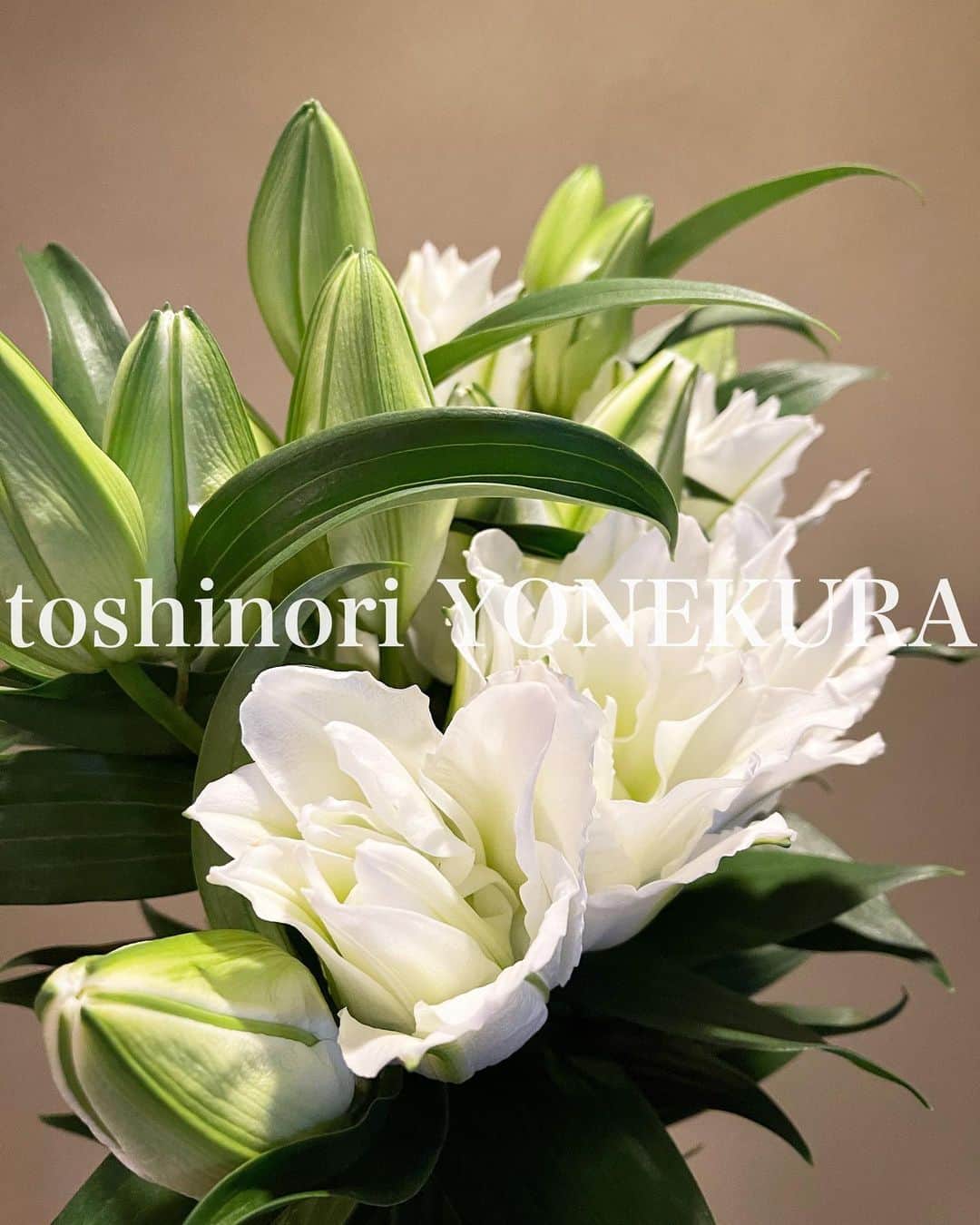 米倉利紀さんのインスタグラム写真 - (米倉利紀Instagram)「flowers of this week #男花 #花のある聖鍵」12月18日 17時18分 - toshi_yonekura