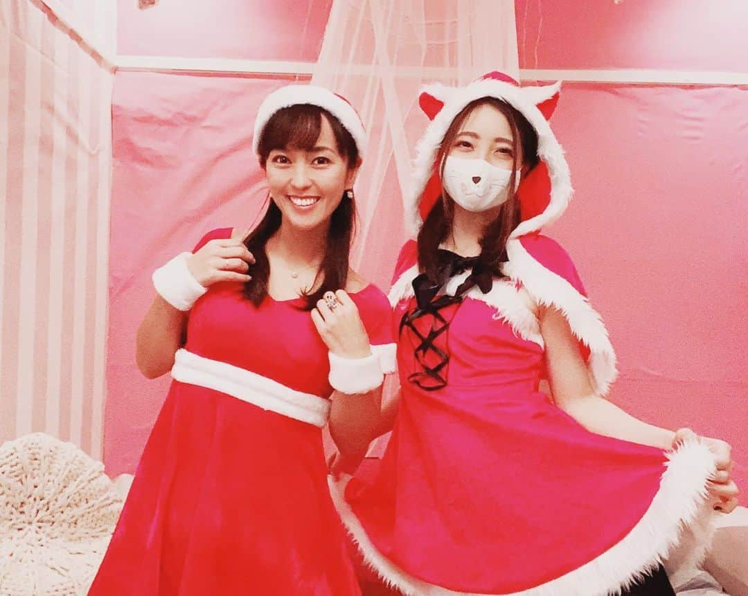 Sachiさんのインスタグラム写真 - (SachiInstagram)「2人クリスマスparty❤﻿ 楽しかったー🎵﻿ ﻿ ﻿ #しろねこみゃあこ  #さっchannel #クリスマスぱーてぃー」12月18日 17時59分 - sacharmmy