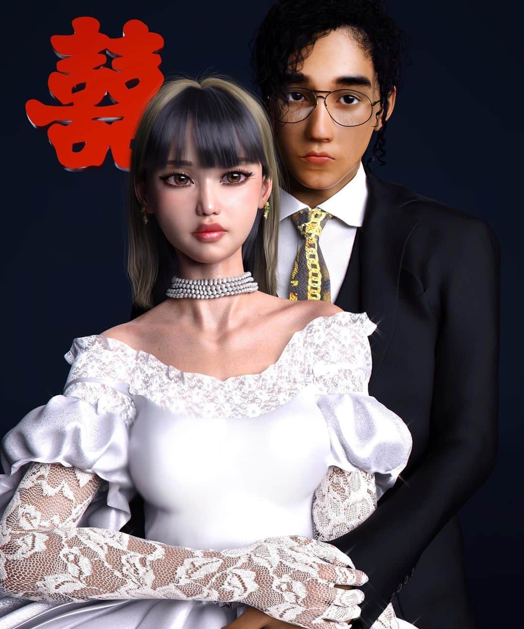 のインスタグラム：「It’s crazy to think about that I’m going to be a married woman in a month. ❤️」