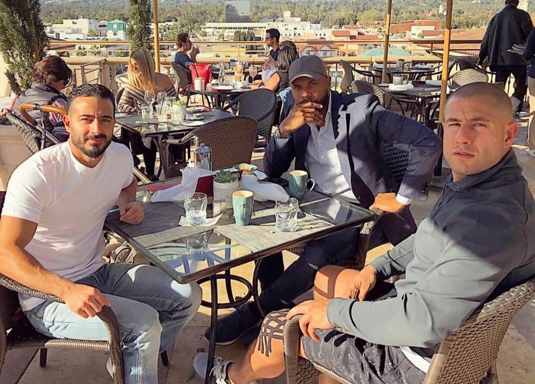 グーカン・サキのインスタグラム：「Sunny times with @alifardiofficial and Julius de Boer. Let’s get back to ‘normal’ 2021...」