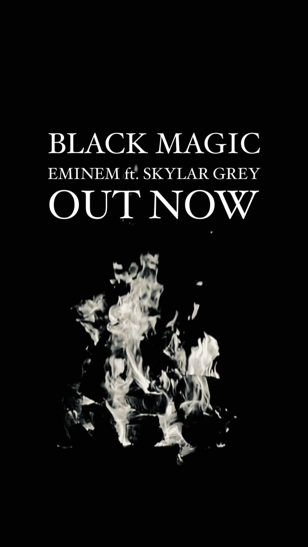 スカイラー・グレイのインスタグラム：「Eminem dropped a surprise album today, which includes the track Black Magic ft. yours truly! 🖤 @eminem #eminem #mtbmb #blackmagic #skylargrey #newmusicfriday #musictobemurderedby #newsong #newalbum」
