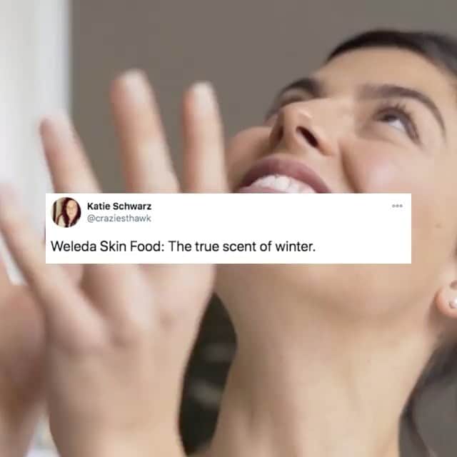 Weledaのインスタグラム：「We heard you and so we're bringing you another day of Skin Food savings! 💚 Enjoy 25% off the Skin Food Experience Bundle + Free upgrade to 2 day shipping! Don't let your skin go another winter day without it! Visit our stories to swipe up and save! #WeledaSkinFood」