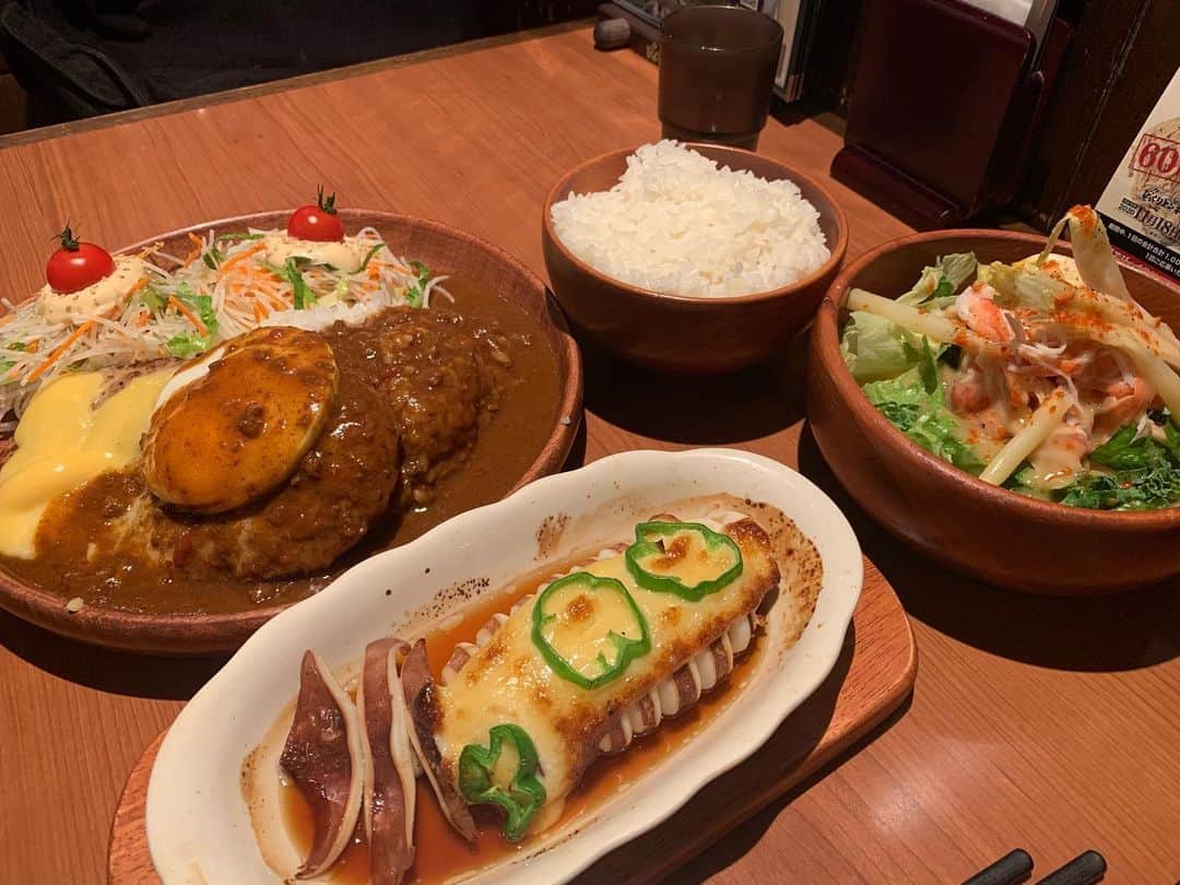 寺内ゆうきのインスタグラム：「ちょっと食べ過ぎちゃってるなあー」