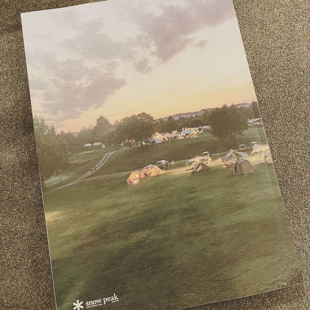 西大伍のインスタグラム：「届いた  #snowpeak」