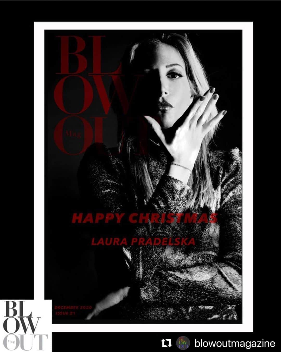 ローラ・プラデルスカさんのインスタグラム写真 - (ローラ・プラデルスカInstagram)「#Repost @blowoutmagazine with @make_repost ・・・ Laura Pradelska is not only an actress but also a voice over artist, public speaker, activist, DJ and broadcaster. She was born and raised in Frankfurt, Germany and moved to LA at 18 to pursue an acting career. ⠀ 10 years later she relocated to London to join the Drama Centre London at Central St. Martins and graduated with two Master degrees in theatre and classical theatre! ⠀ Laura has been a firm fixture in theindustry ever since and we suspect this talented lady will continue to be so for many more years to come. She sits down with us (virtually of course - God bless zoom) and tells us what makes her happy and why she feels “very fortunate”. ⠀ ⠀ ⠀ ⠀ #manyhats #nothingcanstopher #notevenrona #lockdown3 #butstillkicking #merrychristmas2020 #happyhanukkah #andeverythinginbetween #femaledj #femalemodel #instagram #instagood #laurapradelska #gameofthrones #quaithe」12月18日 20時53分 - lpradelska