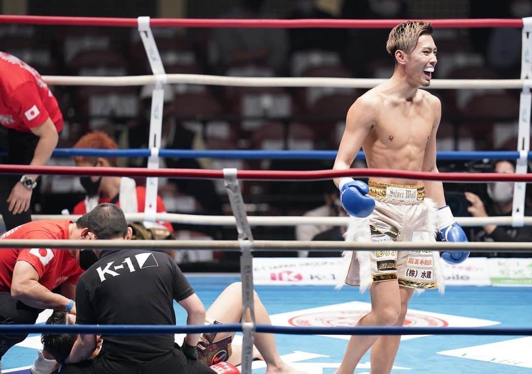 K-1【Official】さんのインスタグラム写真 - (K-1【Official】Instagram)「December 13,2020 Ryogoku Kokugikan  Seiya vs Natsuki Kitamura   #k1wgp #k1 #福田直樹 #NaokiFukuda @seiya4444 @natu_610」12月18日 21時01分 - k1wgp_pr