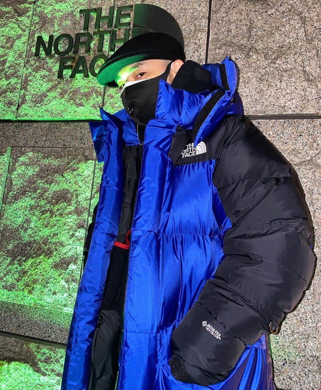 DJ DARUMAのインスタグラム：「今年のTHE NORTH FACEは #HimDownParka でキマリ。超暖か&超フレッシュ！ いつもサポート鬼感謝です🙏🏻💙 @thenorthfacejp」