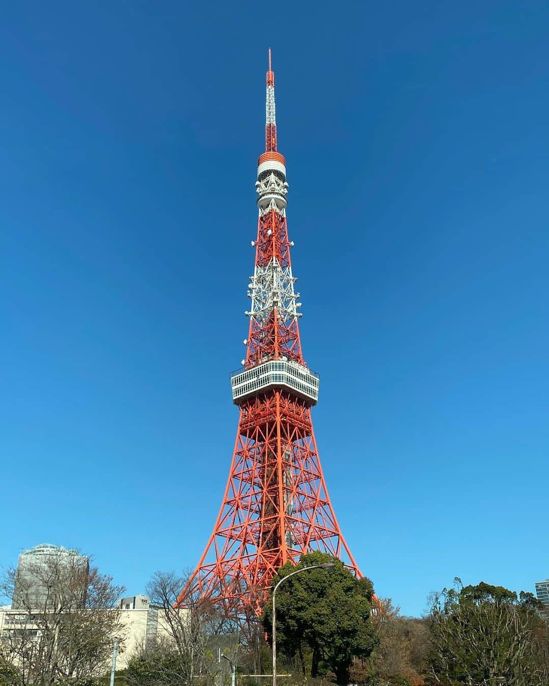 宮里藍さんのインスタグラム写真 - (宮里藍Instagram)「パキッとした冬の空にも映える！#東京タワー #tokyotower」12月18日 22時01分 - ai_miyazato