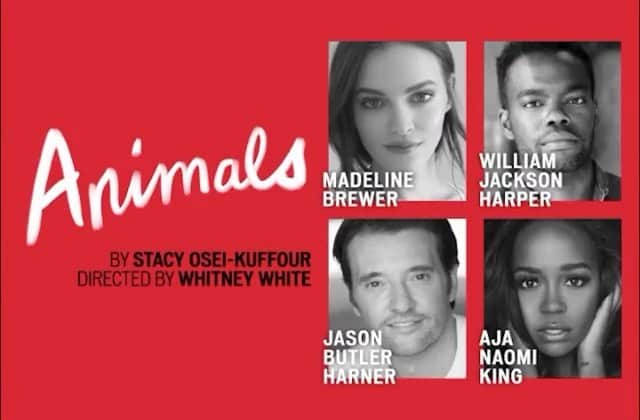 アジャ・ナオミ・キングのインスタグラム：「Thank you @stacyamma for this wild ride of a play!!!  Directed by the amazing @yesimwhitneywhite Available now on @audible ... take a listen and enjoy 😘 Link in bio」