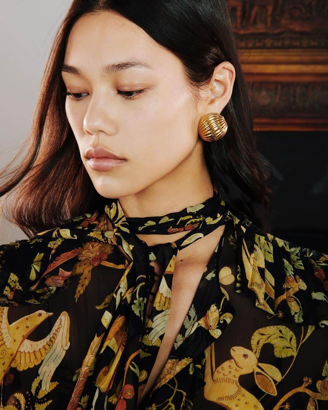 ランバンのインスタグラム：「Holiday portrait n•6」