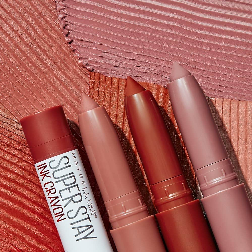 Maybelline New Yorkさんのインスタグラム写真 - (Maybelline New YorkInstagram)「Have you picked up our NEW Spiced Edition #superstayinkcrayon?! We can’t get enough of these warm red and terracotta shades, perfect for the holidays! Tap to shop!」12月18日 23時29分 - maybelline