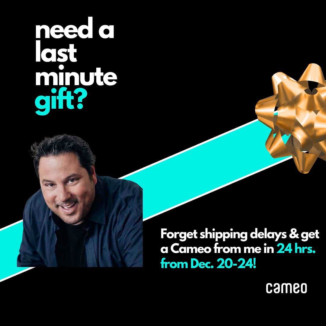 グレッグ・グランバーグさんのインスタグラム写真 - (グレッグ・グランバーグInstagram)「Cameo.com/GregGrunberg」12月19日 5時42分 - greggrunberg