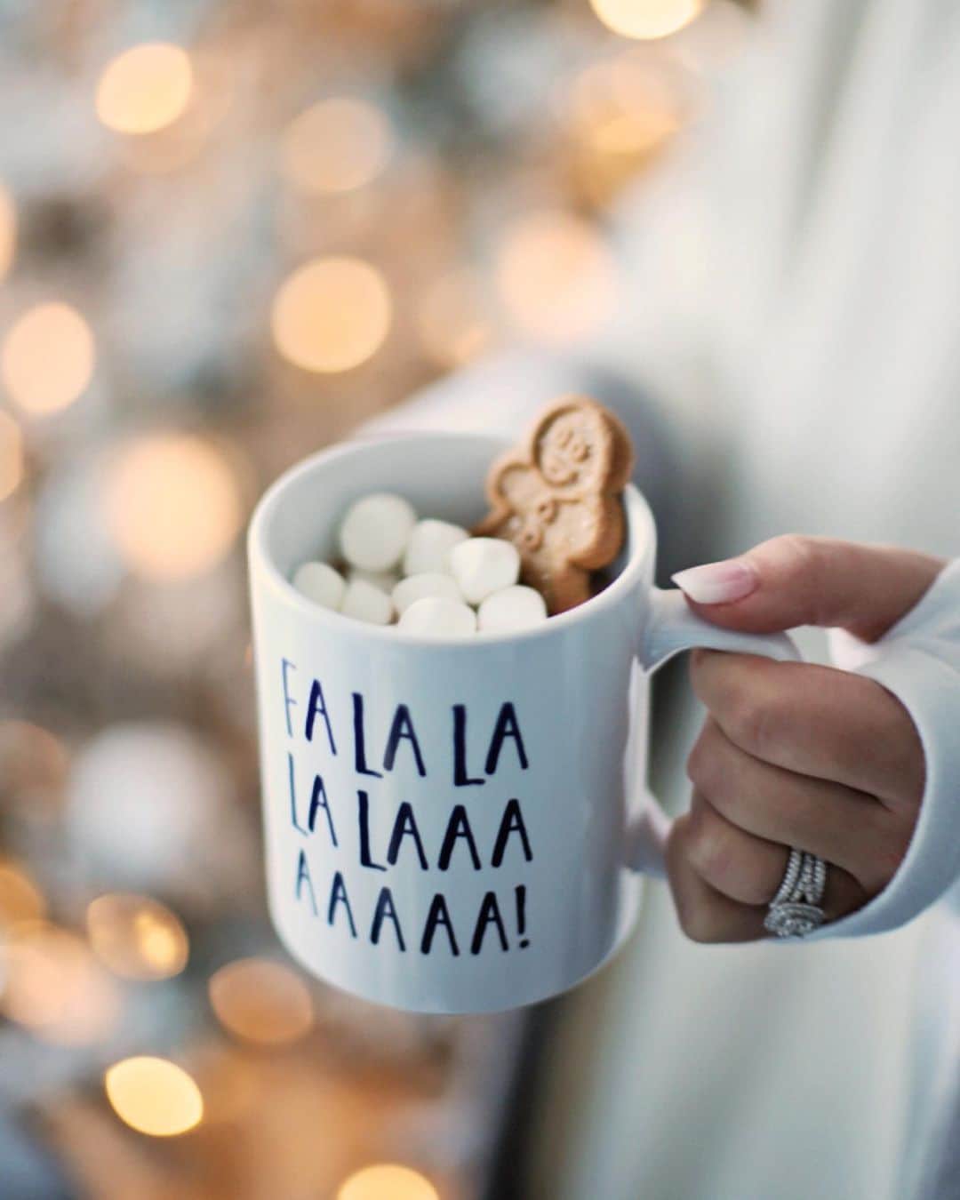 Stephanie Sterjovskiさんのインスタグラム写真 - (Stephanie SterjovskiInstagram)「We call this a Gingerbread Man Hot Tub 😋 What’s your favourite holiday drink? I think mine will always be hot chocolate! ☕️ Snapped these on our first Christmas married back in 2016 🤗 . Shop the post here: http://liketk.it/34aQ6 @liketoknow.it #liketkit #LTKgiftspo #StayHomeWithLTK #LTKhome #teamjolly #jollyabode #hotchocolatetime #holidaydrinks」12月19日 0時23分 - stephsjolly