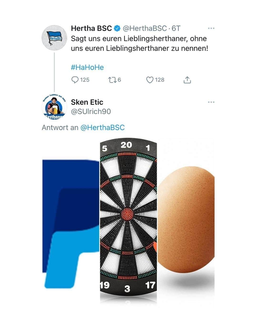 ヘルタ・ベルリンのインスタグラム：「Na, wer ist hier wohl gemeint? 🧐 Danke für eure zahlreichen Kommentare! 🙏 Wir haben viel gelacht und für euch nochmal unsere Favoriten zusammengesammelt. Viel Spaß! 😍 . . #HaHoHe #herthabsc」