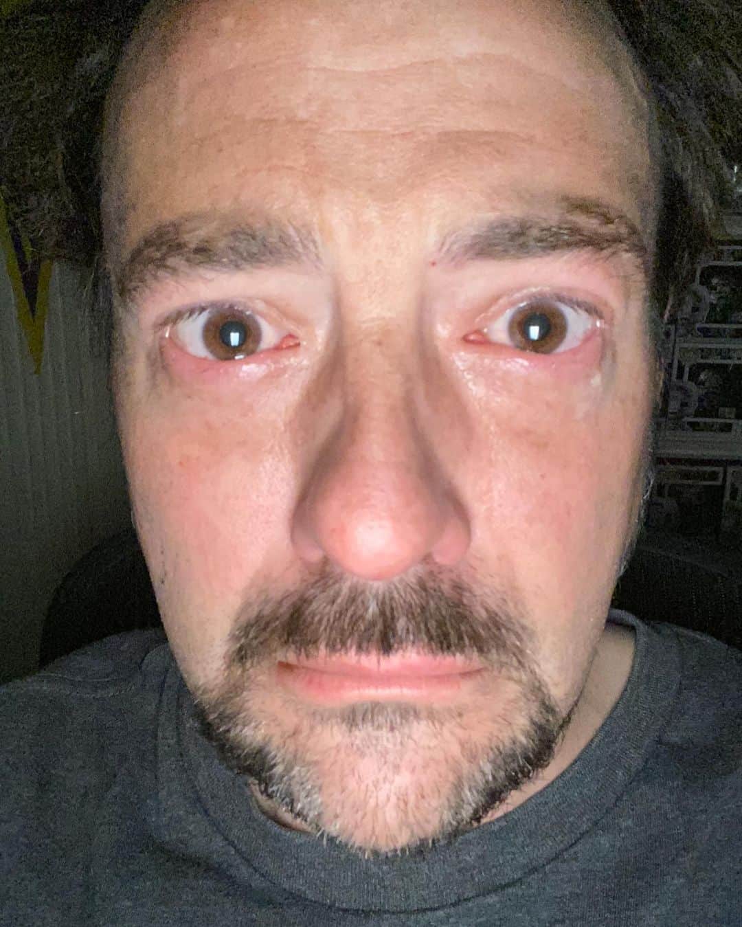 ケヴィン・スミスのインスタグラム：「Way too early to bawl my eyes out but holy Sith, that @themandalorian season finale was like watching my life flash before my eyes! @jonfavreau has the biggest balls in the business with that incredible third act flex! In a year full of real life stupefying plot twists, this was easily the most positively surprising moment of 2020 for me! My hat is off (literally) to Favs, @dave.filoni, @mrpeytonreed (who did, indeed, bring it on for this excellent season finale), my boy @davidkleinasc, my girl @rosariodawson, and everyone else working on the cast & crew of this tremendous piece of storytelling. You keep making ‘em like this and I’ll keep watching ‘em well into my “mature” years. I’ve been a @starwars simp since 1977, which doesn’t seem like such a long time ago anymore (in a galaxy far, far away) because #themandolorian makes me feel as passionately about this universe of characters as I did when I was 7 years old, handcrafting my own adventures with action figures! Ponce De Leon searched for the Fountain of Youth in the wrong place: he should’ve just subscribed to @disneyplus. And I’m happy to have my masculinity impugned by motorcycle enthusiasts from abroad so long as a story makes my heart soar like this #Mando show does! #KevinSmith #starwars #holysith」