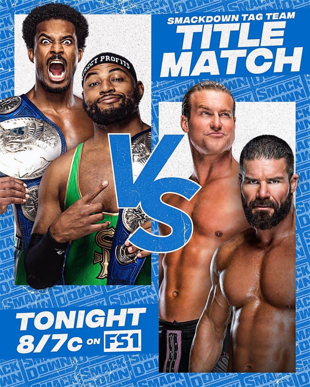 WWEさんのインスタグラム写真 - (WWEInstagram)「Who's leaving the #WWEThunderDome with the #SmackDown Tag Team Titles? @adawks_cog & @montezfordwwe or @heelziggler & @realrobertroode?」12月19日 2時02分 - wwe