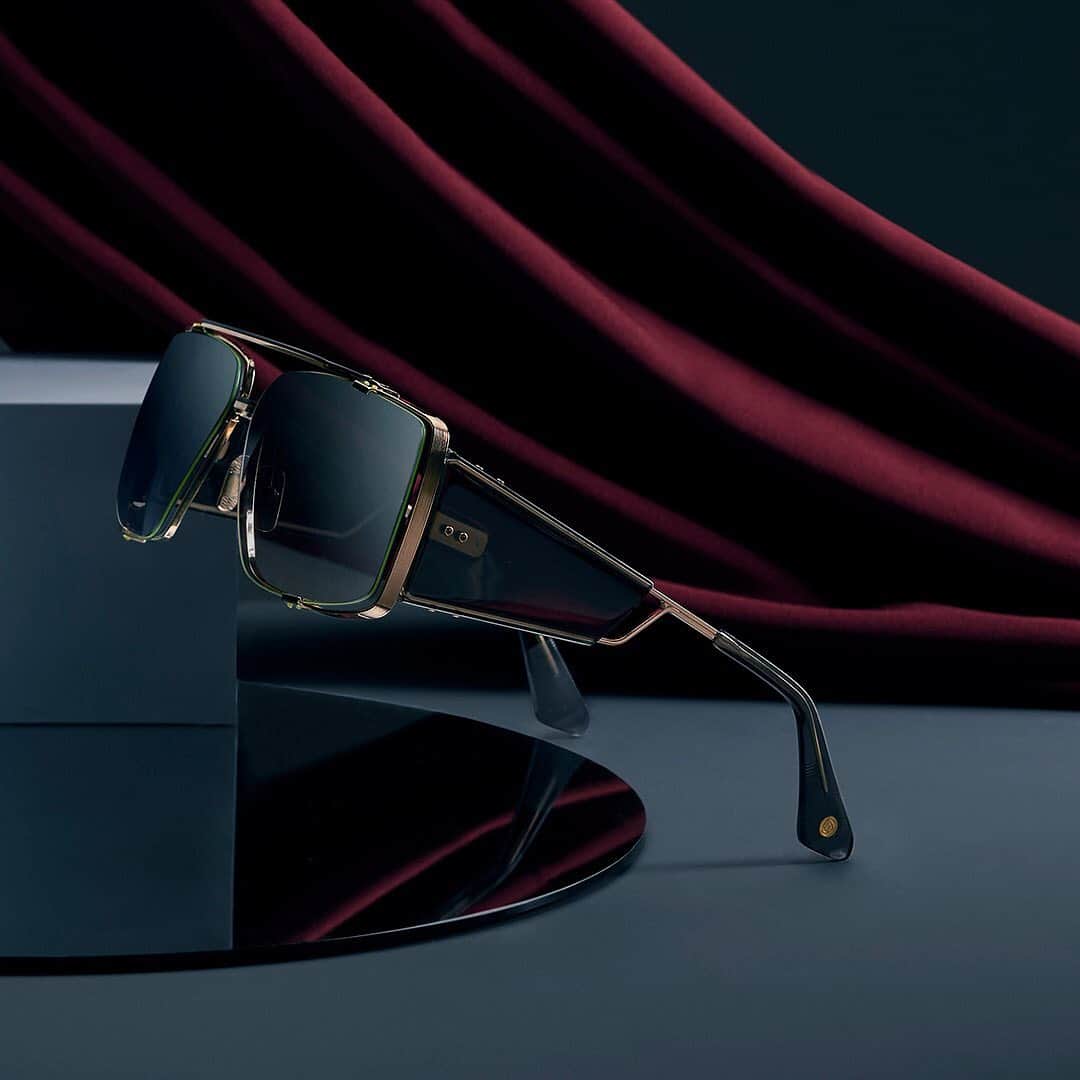 ディタのインスタグラム：「Balancing bold volume and intricate technicality, DITA's Souliner-Series revels in contrast. Defined by custom titanium temples with precision inlaid acetate temple plates, Souliner-One and Souliner-Two offer dimensionality at every angle. Discover the Souliner-Series at dita.com and select retailers. #DITA #ditaeyewear #Souliner」