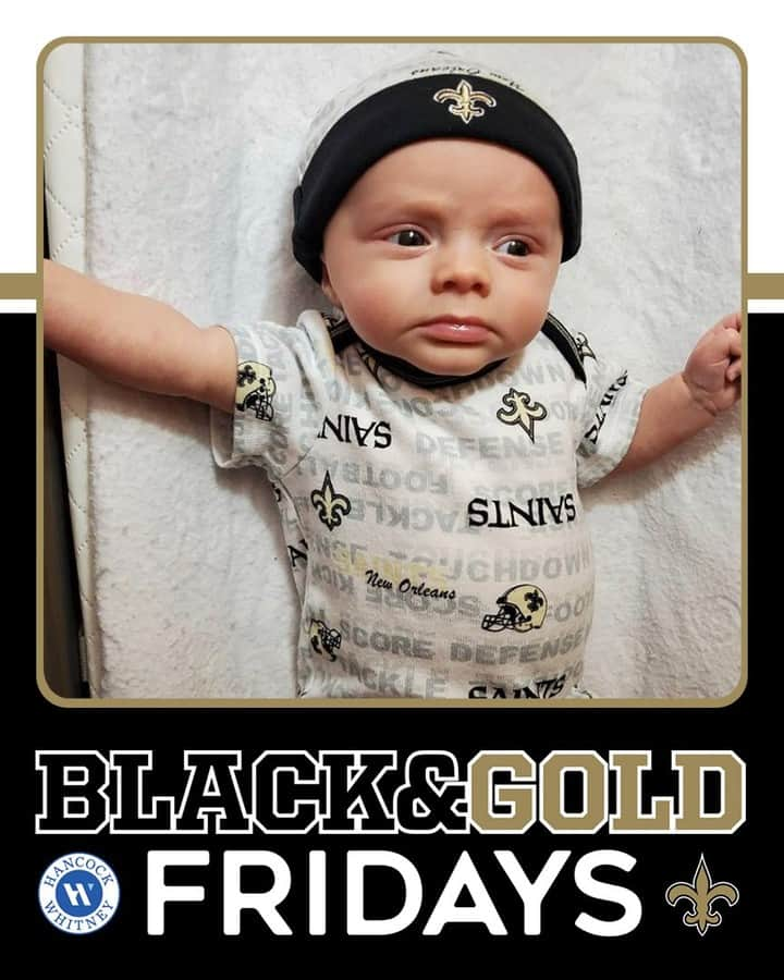 ニューオーリンズ・セインツさんのインスタグラム写真 - (ニューオーリンズ・セインツInstagram)「It's another #BlackAndGoldFriday, Saints fans!  Keep sharing your pics with us ⚜️」12月19日 3時52分 - saints