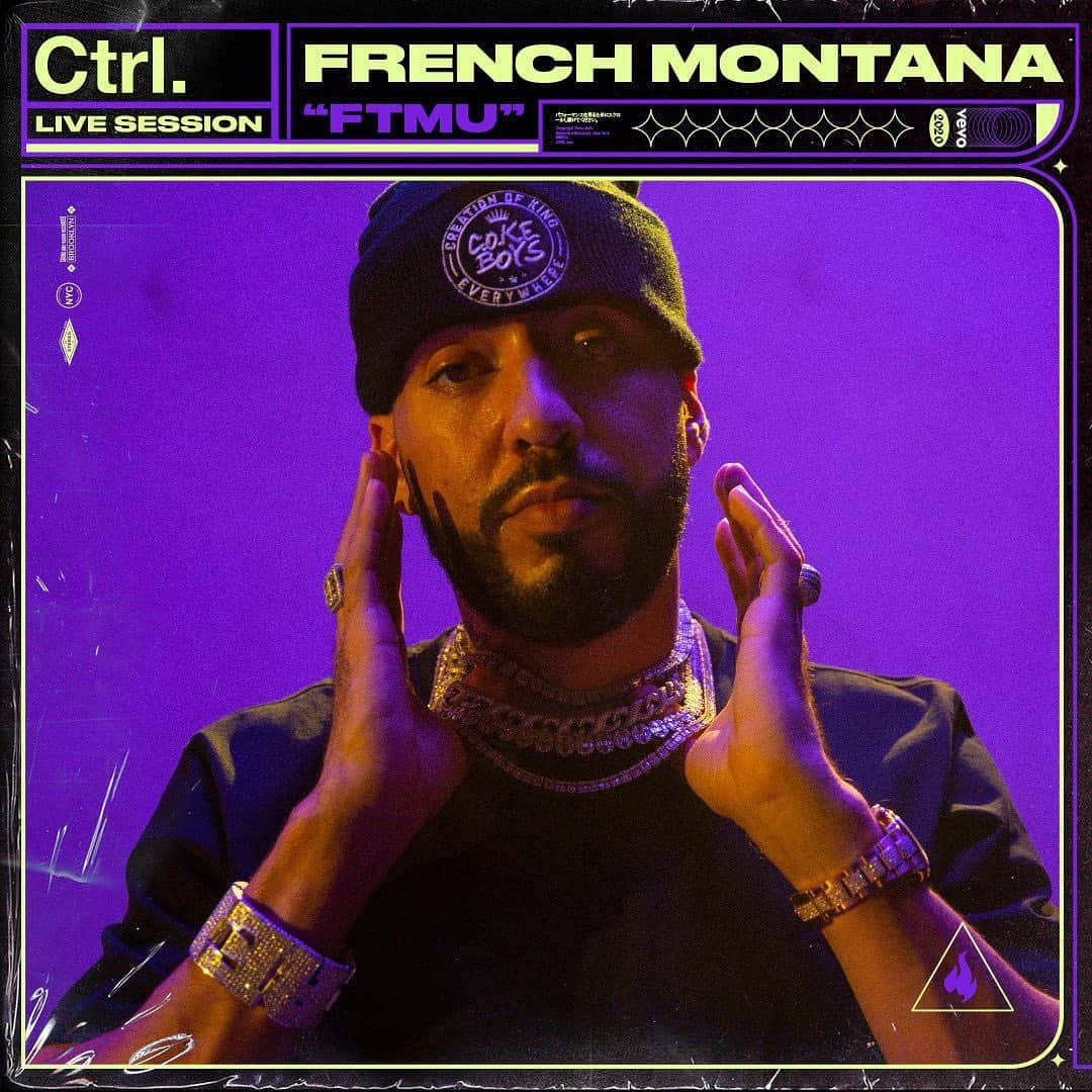 Vevoさんのインスタグラム写真 - (VevoInstagram)「@frenchmontana brought the heat with his Vevo #Ctrl performances of "FTMU" and "You Deserve an Oscar." Turn the speakers up and start the weekend off right 🔊 ⠀⠀⠀⠀⠀⠀⠀⠀⠀ ▶️[Link in bio] #FrenchMontana #FTMU #YouDeserveAnOscar」12月19日 4時01分 - vevo