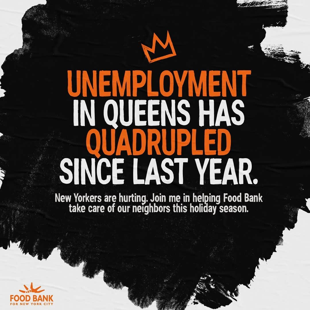 ドレア・ド・マッテオのインスタグラム：「Hi guys! If you know me, you know that I grew up in QUEENS 👑 where we always looked out for our neighbors. That’s why I'm so proud to be representing Team #QUEENS in Food Bank’s 5 Borough Challenge to provide meals to New Yorkers this holiday season. So join me in helping our neighbors and show the rest of NYC that QUEENS can’t be beat! Help us take the crown and CLICK THE LINK IN MY BIO to donate – every $1 donated will provide 10 meals!   Unemployment has quadrupled in Queens this year, so it’s getting harder for our neighbors to put food on the table. When we donate to feed families in @foodbank4nyc’s #5BoroughChallenge, everyone on Team Queens wins: http://foodbanknyc.org/teamqueens (Every $1 donated provides 10 meals thanks to a match from @bankofamerica」