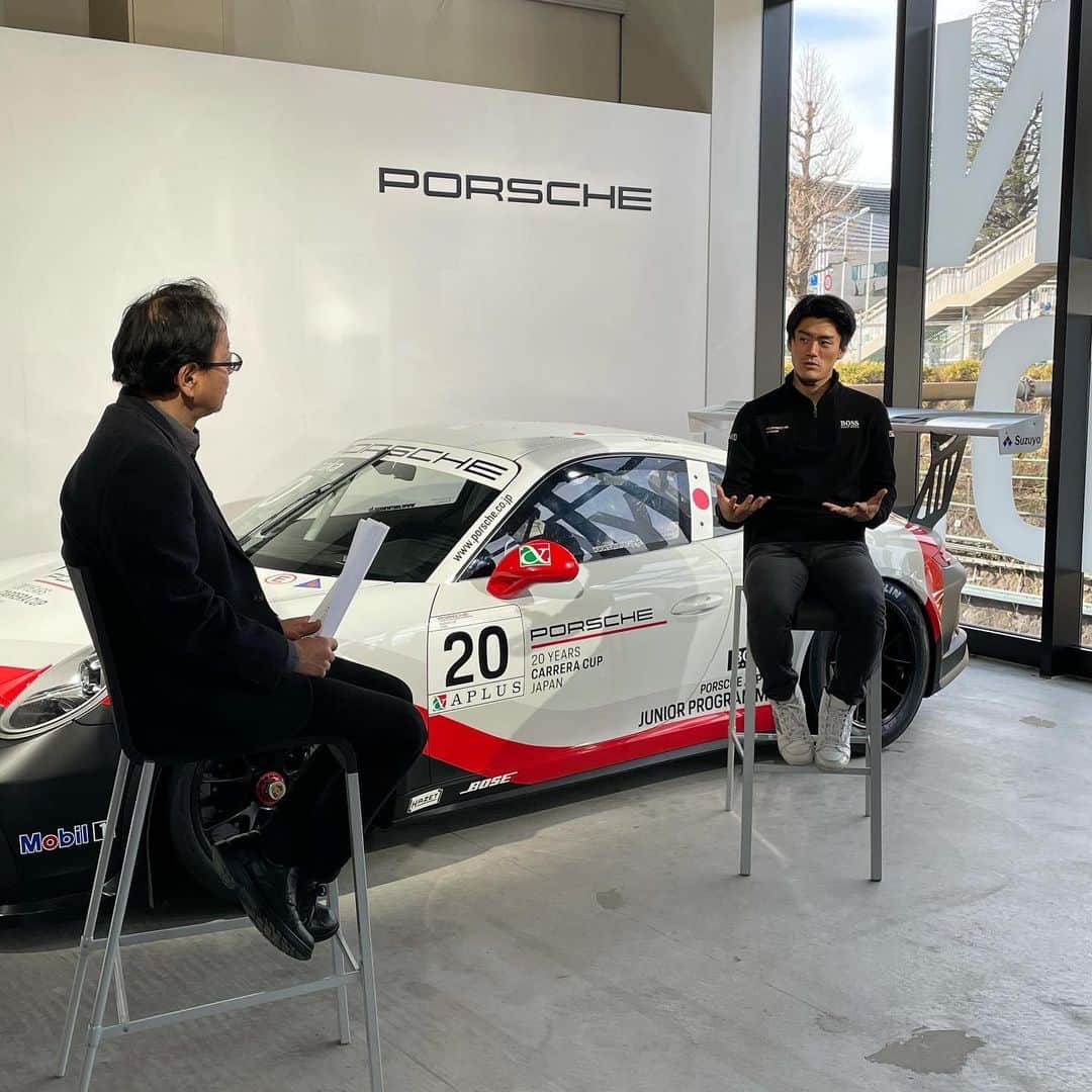 小河諒さんのインスタグラム写真 - (小河諒Instagram)「Porsche Taycan Popup Harajuku  Webモーターマガジンの取材で porscheへの想いと魅力をたくさん話してきました😎😁  EVが進んでも楽しめる車がどんどん出てきて欲しい😁  #porsche #porschetaycan  #pccj #porschetrackexperience  #webmotormagazine」12月19日 13時35分 - ryo_ogawa_