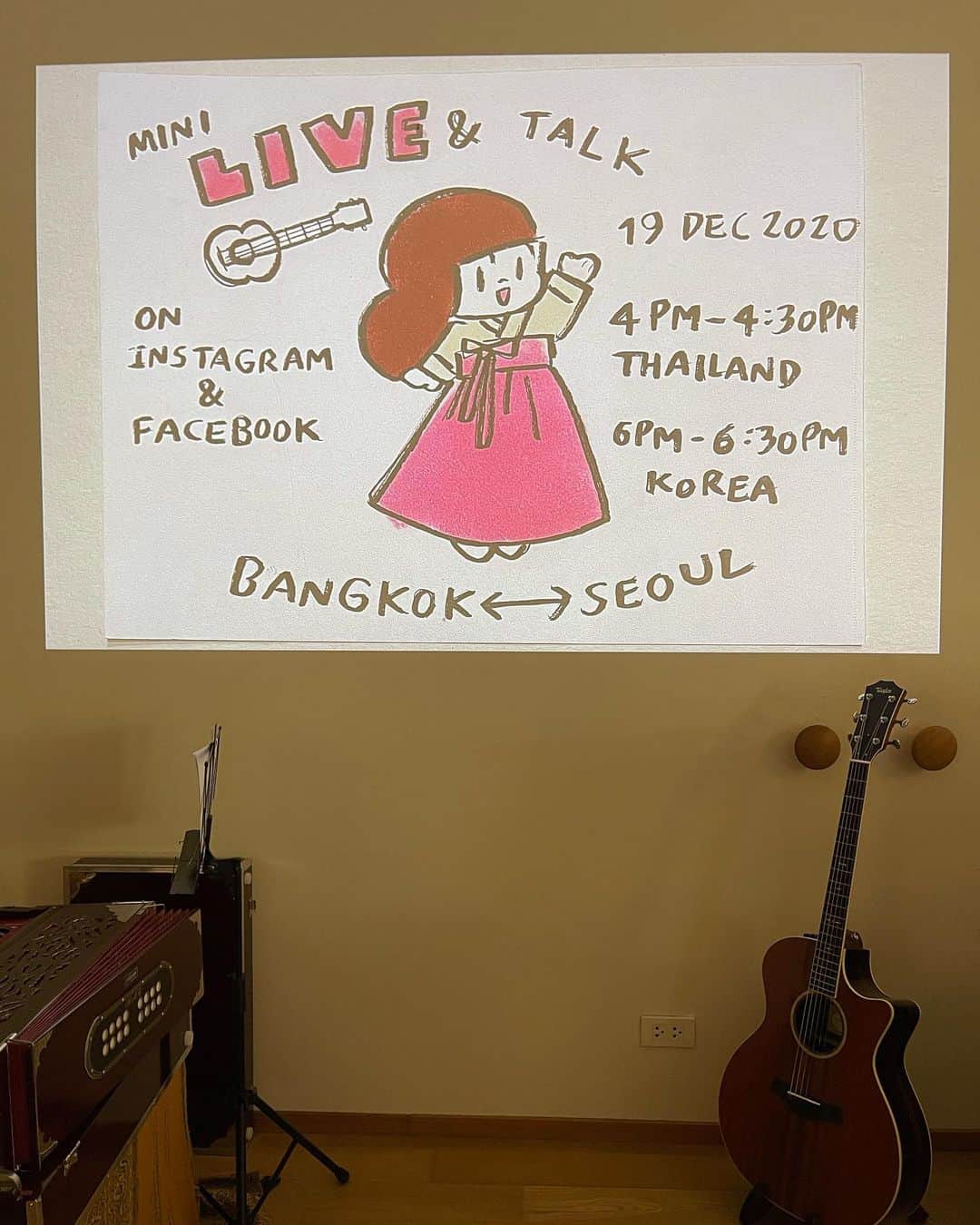 ウィスット・ポンニミットのインスタグラム：「IG live : talk with @gallerycolonb  FB live : full live music   https://m.twitch.tv/wisutponnimitlive」