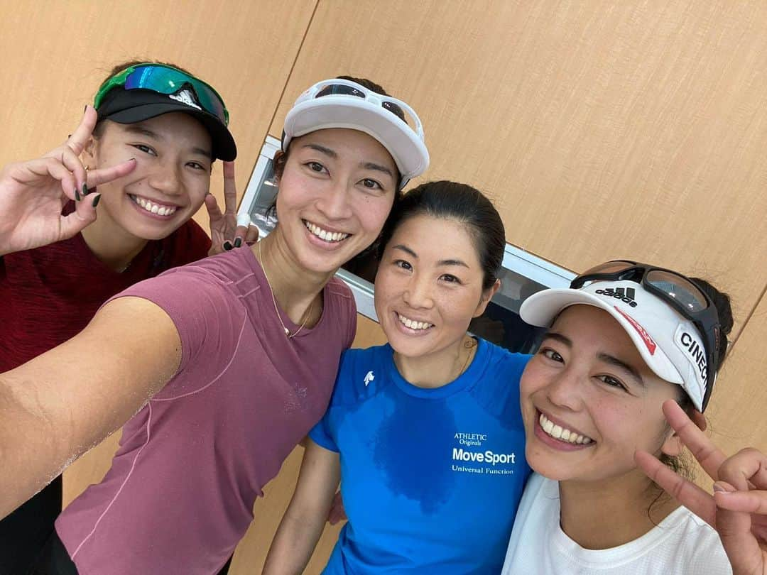 溝江明香さんのインスタグラム写真 - (溝江明香Instagram)「Thanks girls🧚🏻‍♀️💙 良い練習が出来ました！ ありがとう♡ . #ビーチバレーボール #かほれいか #坂口佳穂 #村上礼華 #たけさや #西堀健実 #溝江明香 #トヨタ自動車ビーチバレーボール部」12月19日 14時32分 - sayakamizoe