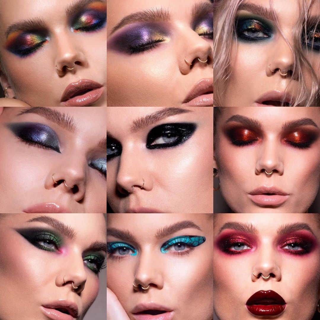 Linda Hallbergさんのインスタグラム写真 - (Linda HallbergInstagram)「Which look is your favorite from the #crystalmakeupchallenge ❤️」12月19日 5時57分 - lindahallberg