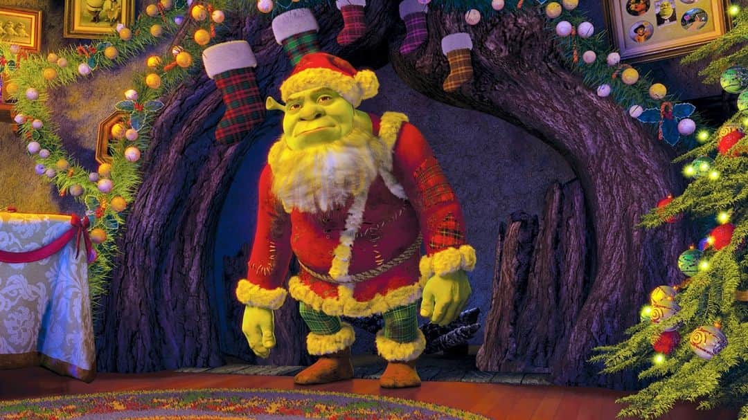 アメリカン・ブロードキャスティング・カンパニーのインスタグラム：「#ShrekTheHalls with your favorite ogre tonight at 8:30|7:30c on ABC!」