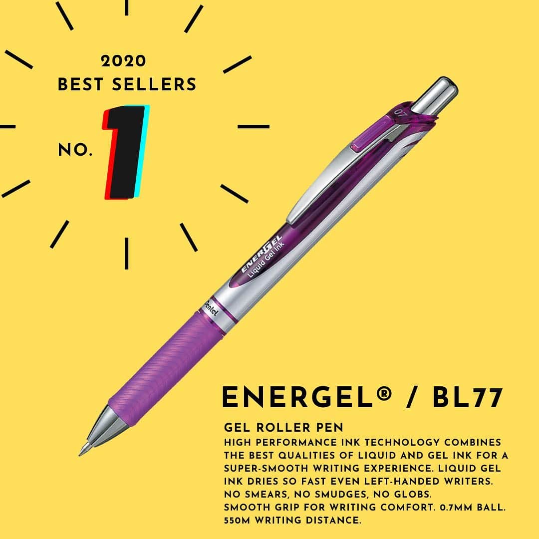 Pentel Canadaさんのインスタグラム写真 - (Pentel CanadaInstagram)「Our pens have been loved all over the world for more than 70 years. We appreciate it so very much! This is the top 5 best seller pens in Canada 2020.  #2020wrapped #stationerylove #stationeryaddict #pentel #pentelcanada #penteltouch」12月19日 6時11分 - pentelcanada
