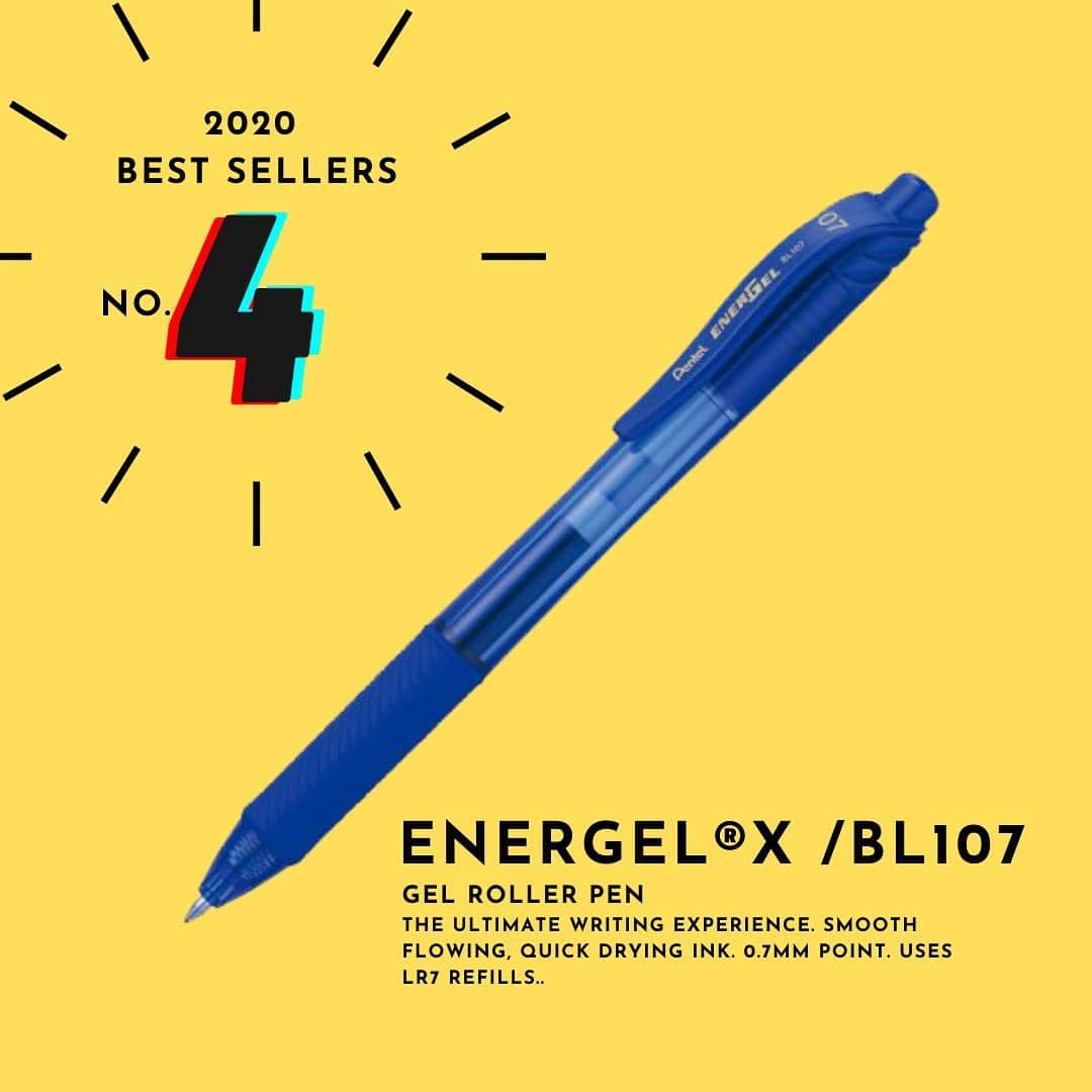 Pentel Canadaさんのインスタグラム写真 - (Pentel CanadaInstagram)「Our pens have been loved all over the world for more than 70 years. We appreciate it so very much! This is the top 5 best seller pens in Canada 2020.  #2020wrapped #stationerylove #stationeryaddict #pentel #pentelcanada #penteltouch」12月19日 6時11分 - pentelcanada
