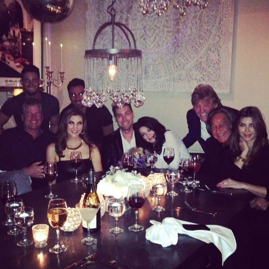 ヘザー・マクドナルドのインスタグラム：「#ripgiggy and #fbf when I got to dine at Sur with @lisavanderpump @lancebass @michaelturchinart @shivasafai @mohamedhadid」