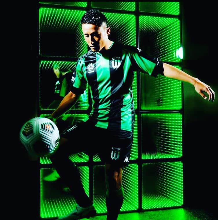 今井智基のインスタグラム：「New season coming👍 2020/2021 #westernunitedfc」