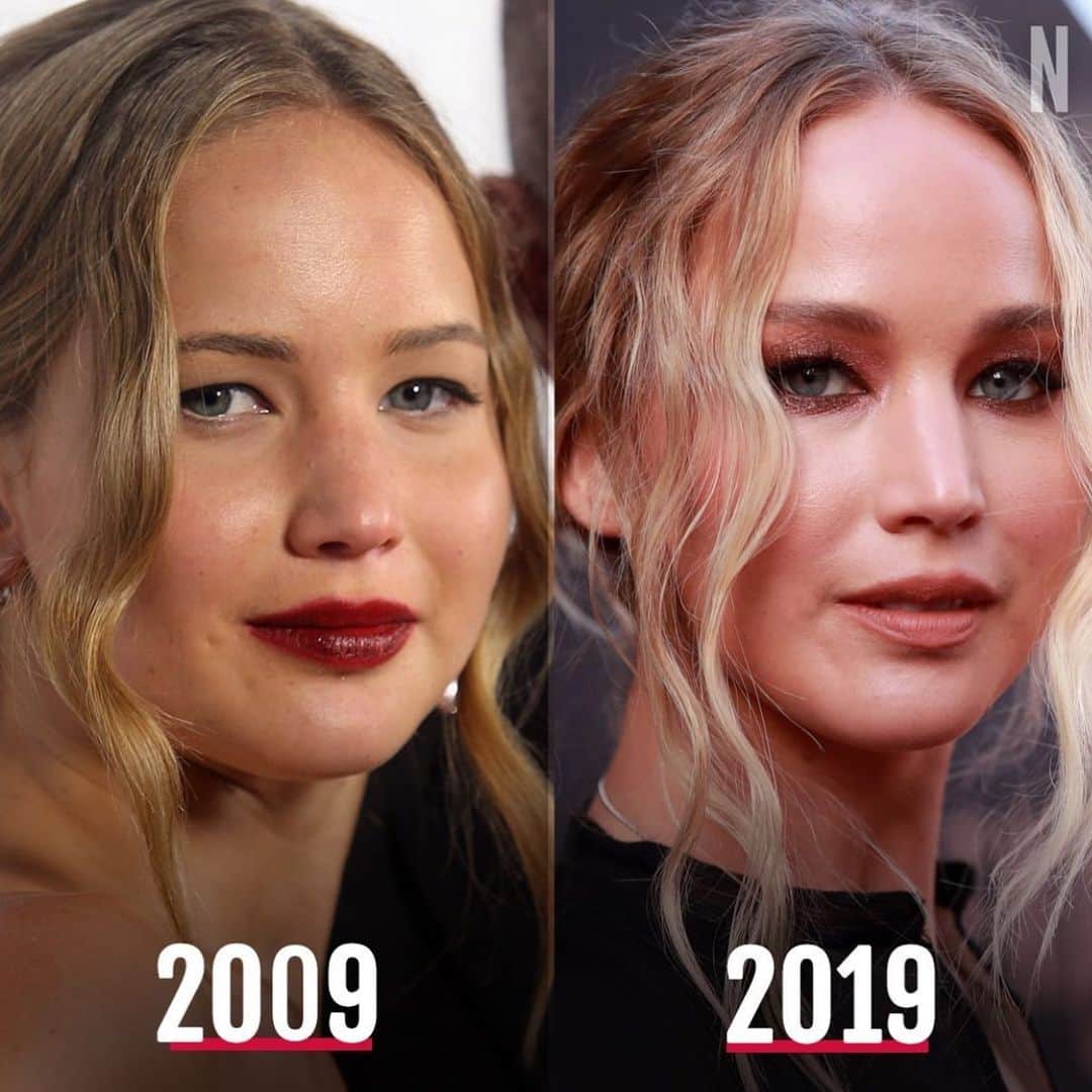 Style Fashion Luxuryのインスタグラム：「Jennifer Lawrence 10 year transformation 👌🏼  Tag someone!」