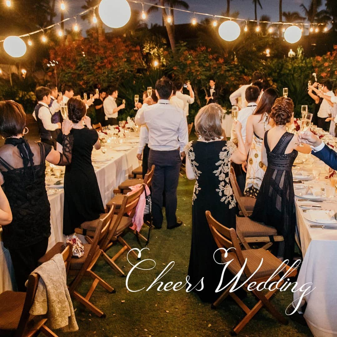 ハワイ挙式のCheersWedding チアーズウェディングのインスタグラム