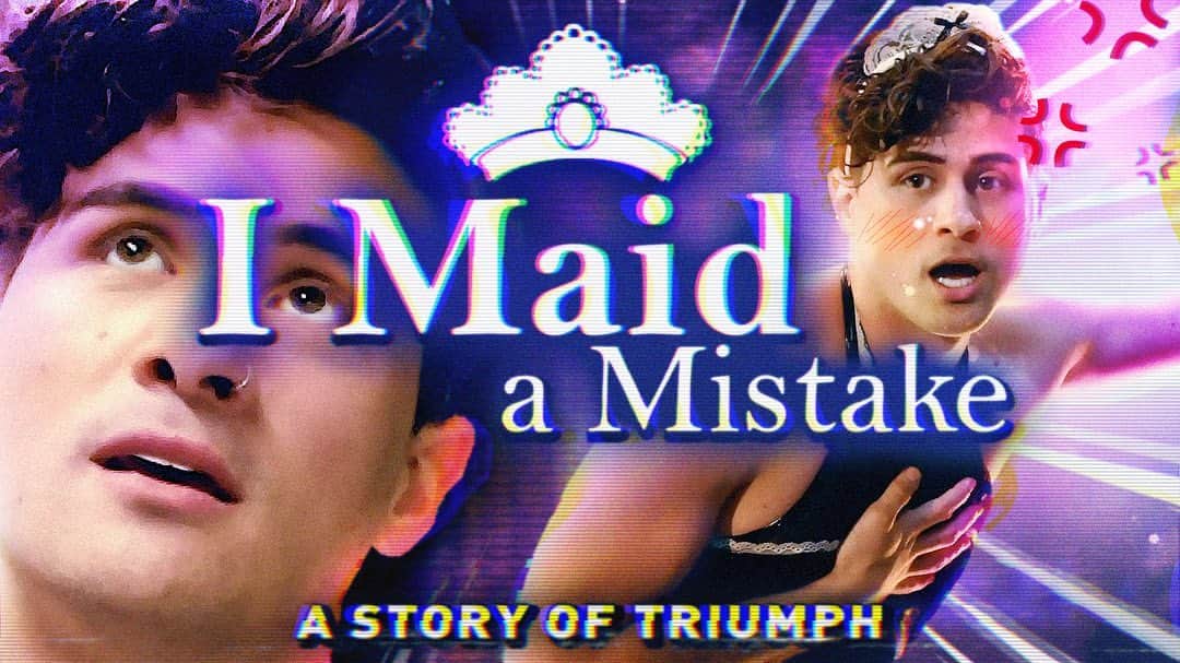 アンソニー・ペディラのインスタグラム：「I MAID A MISTAKE. A heartwarming documentary about the journey of becoming an anime cafe maid to learn the truth about this highly taboo and misunderstood form of entertainment. The debut documentary from my new production company, Pressalike Inc.  link in bio」
