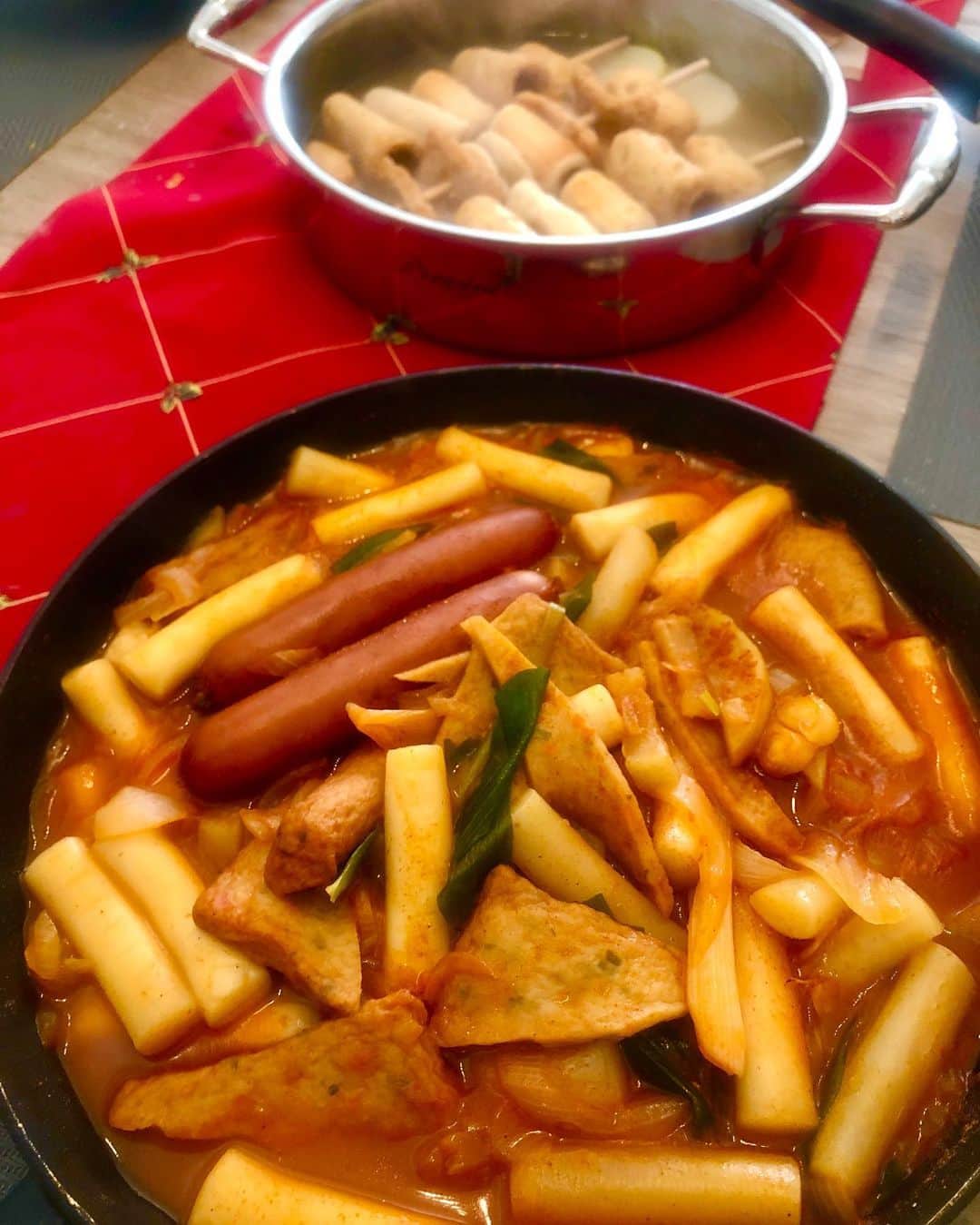 リュ・スヨンさんのインスタグラム写真 - (リュ・スヨンInstagram)「오늘은! #떡볶이 #brunch #냠냠#yammy #tteokbokki」12月19日 11時07分 - suyoung_ryu