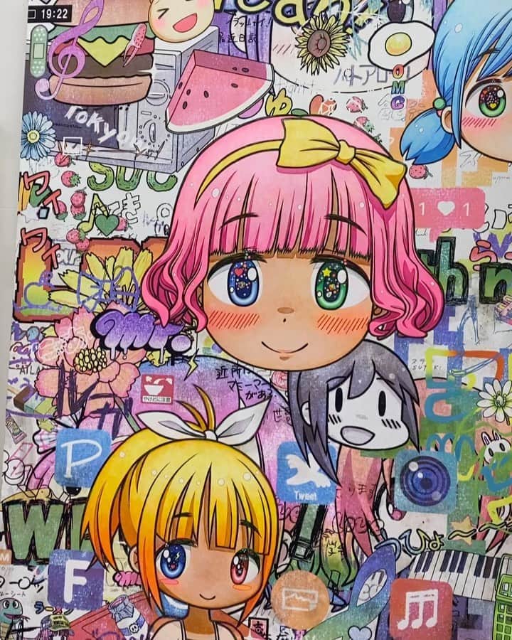 Mr.のインスタグラム：「new painting.」