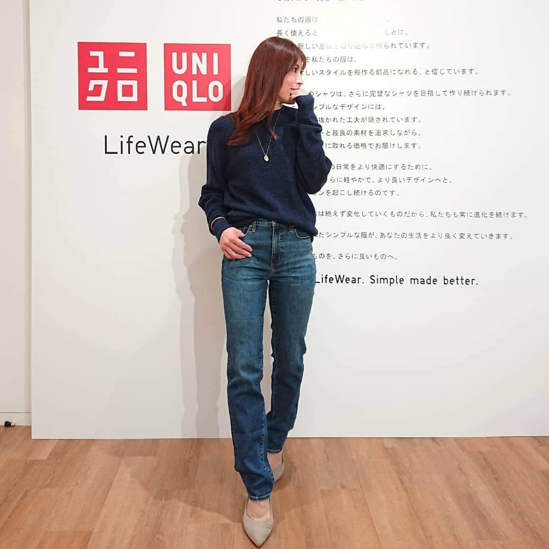 nori0620さんのインスタグラム写真 - (nori0620Instagram)「あえてライラックの同系色のトップスとパンツで  キチンと感があるキレイめなブラウスとパンツなので、オフィスにはもちろん スニーカーなどと合わせてカジュアルダウンさせても  三枚目はメンズのニットに新作ストレートデニムを ユニセックスで着れる このメンズニットは女の子にもオススメ な一枚  春夏のuniqloもまたワクワクする アイテムでいっぱいでした！  #instapick#fashion#ファッション#展示会#uniqlo#uniqlo2021ss#新作#ユニクロ#uniqlo#ines#hanatajima#spring#summer」12月19日 11時28分 - nori0620