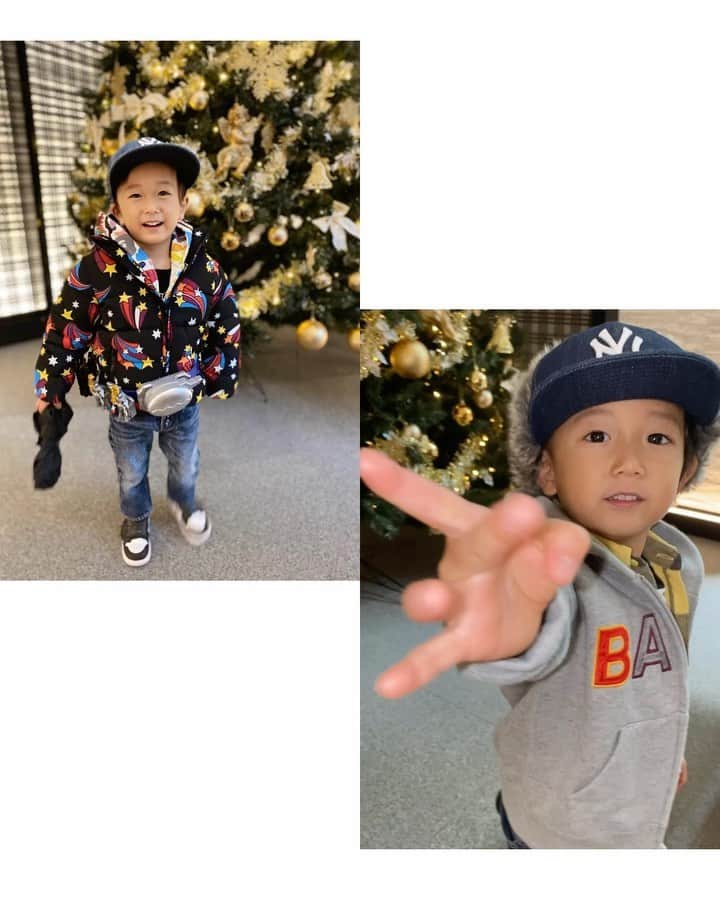 谷口紗耶香のインスタグラム：「#mylittledarlin 🤍🤍🤍 年少さんの歌と楽器の発表会🎵でした。 基本的に内弁慶で恥ずかしがりやのとあくんが毎日一生懸命がんばって披露してくれた姿が本当に... 🥲 何にも変えられないひとときで…✨✨ 並んでしっかり立ってるだけで号泣でした🤍 ア〜　可愛かったよぉ〜🥰」