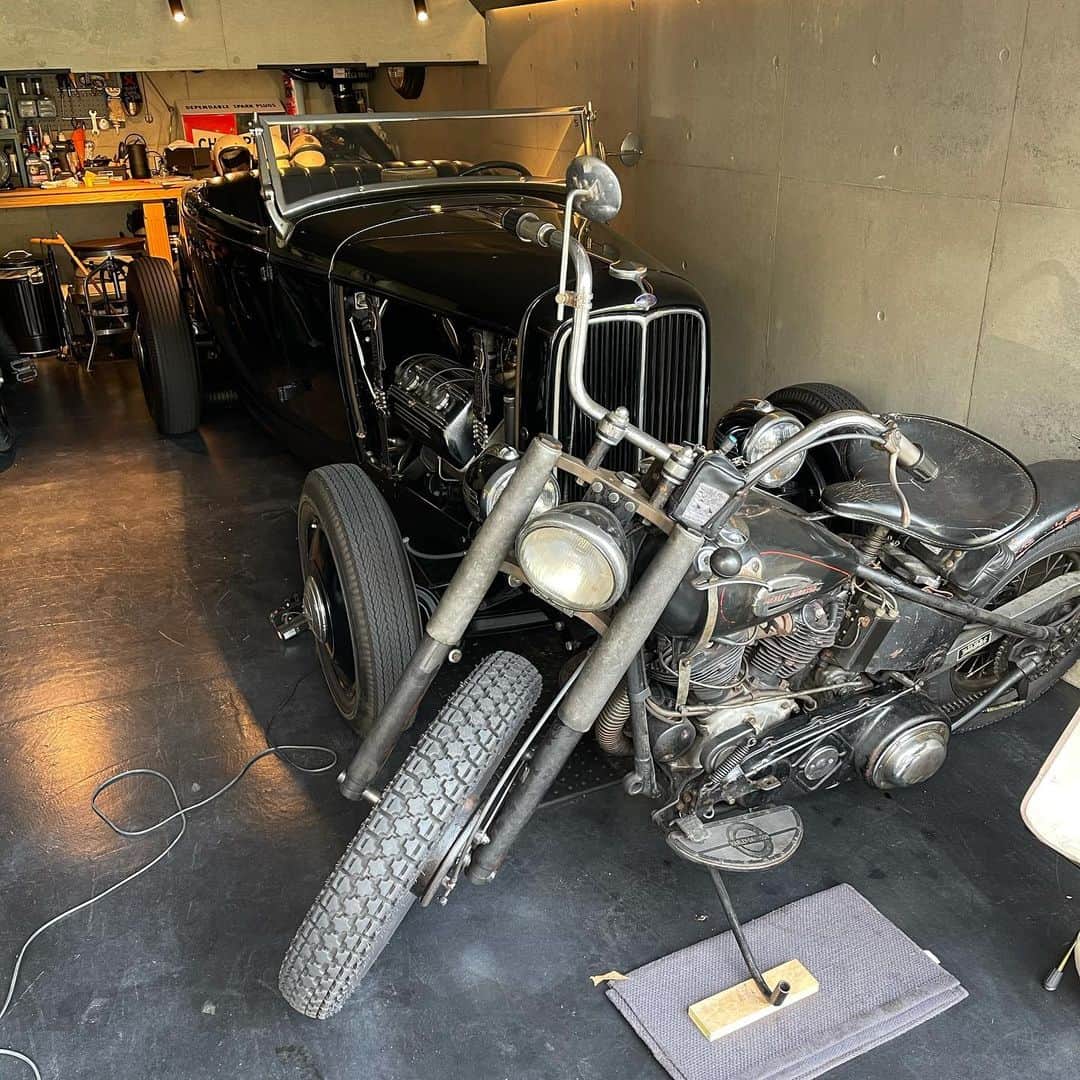 滝沢伸介さんのインスタグラム写真 - (滝沢伸介Instagram)「32 Heaven @shigeo_doi  #1932 #1932fordroadster  #vard」12月19日 12時15分 - sin_takizawa