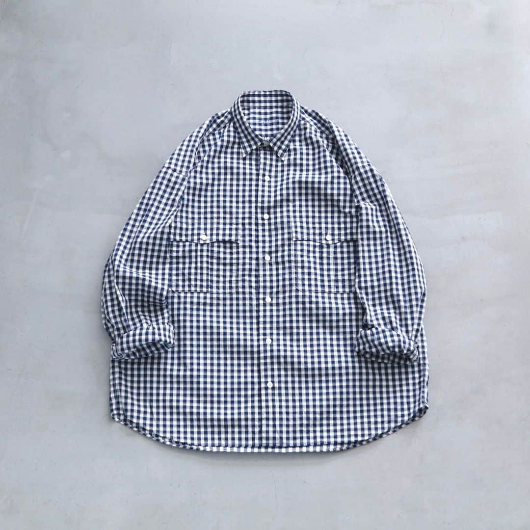 のインスタグラム：「［#10倍ポイント開催中！］ Porter Classic / ポータークラシック "ROLL UP TORICOLOR GNGHAM CHECK SHIRT" ¥35,200- _ 〈online store / @digital_mountain〉 https://www.digital-mountain.net/shopdetail/000000012865/ _ 【オンラインストア#DigitalMountain へのご注文】 *24時間受付 *15時までのご注文で即日発送 *1万円以上ご購入で送料無料 tel：084-973-8204 _ We can send your order overseas. Accepted payment method is by PayPal or credit card only. (AMEX is not accepted)  Ordering procedure details can be found here. >>http://www.digital-mountain.net/html/page56.html _ #PorterClassic #ポータークラシック _ 本店：#WonderMountain  blog>> http://wm.digital-mountain.info _ 〒720-0044  広島県福山市笠岡町4-18  JR 「#福山駅」より徒歩10分 #ワンダーマウンテン #japan #hiroshima #福山 #福山市 #尾道 #倉敷 #鞆の浦 近く _ 系列店：@hacbywondermountain _」