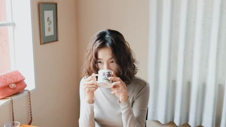 パク・ヒョジュのインスタグラム：「☕️🍩」