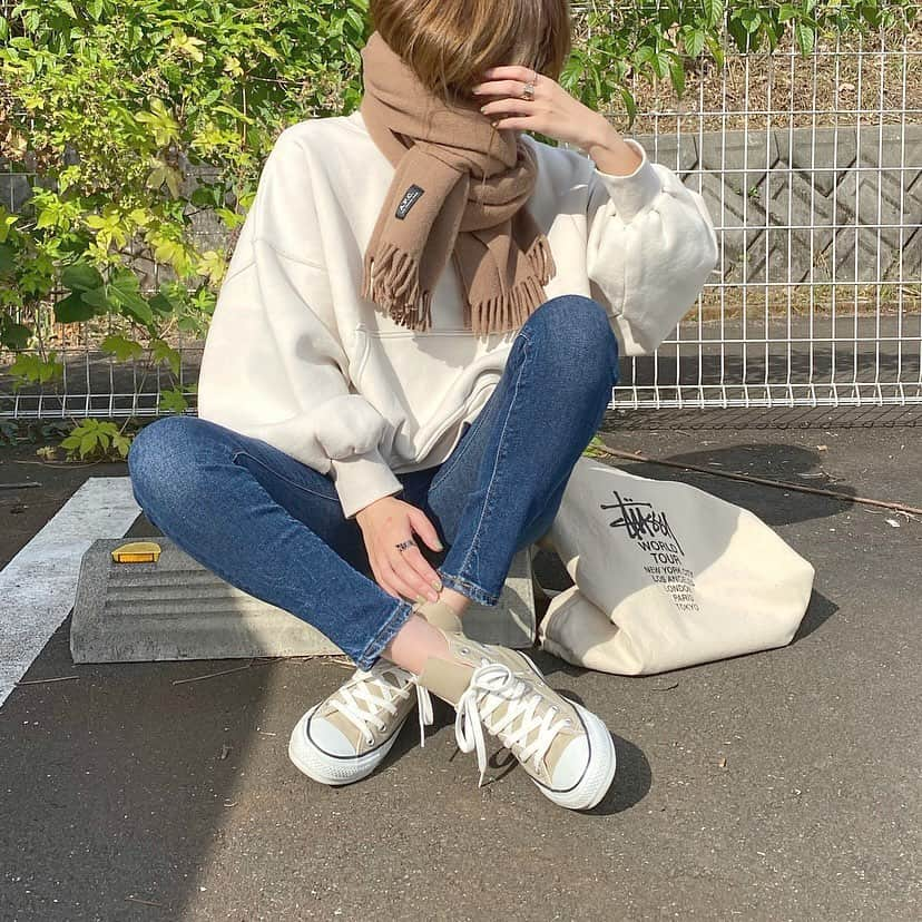 Maiさんのインスタグラム写真 - (MaiInstagram)「#ootd #dholic #zara #converse #コンバース #apc #stussy」11月25日 21時05分 - maimaimai1016