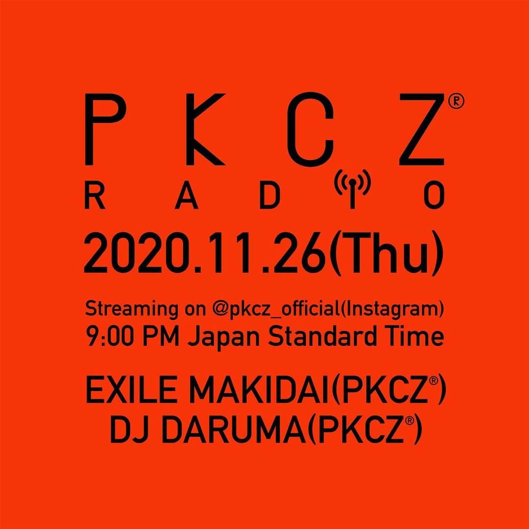 DJ DARUMAのインスタグラム：「皆様明日も集合お願いします📡」